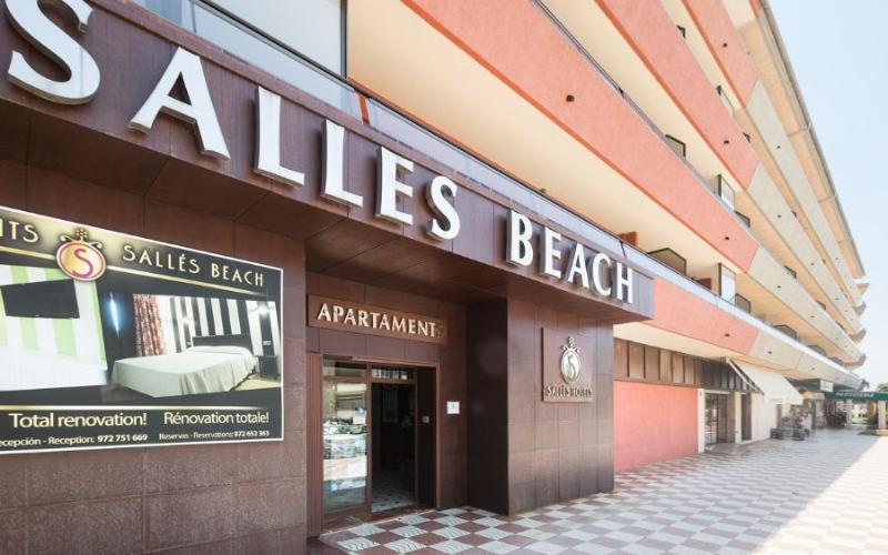 Apartamentos Sallés Beach L'Estartit Exterior foto